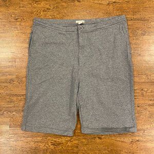 Carbon 2 Cobalt Gray Casual‎ Gym Drawstring Sweat Shorts Bermudas Men's XL 38x10